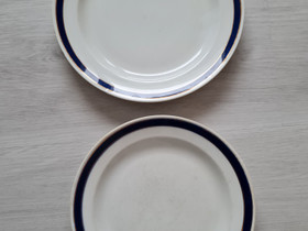 Arabia, petroolinen sininen raita ruokalautaset, Astiat, Keräily, Kuopio, Tori.fi Arabia, petroolinen sininen raita ruokalautaset, Astiat, Keräily, Kuopio, Tori.fi