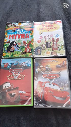 Lasten dvd:t: Myyrä ja Autot, Elokuvat, ...