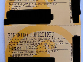 Finnkino superleffalippu x 2, Keikat, konsertit ja tapahtumat, Matkat ja liput, Helsinki, Tori.fi Finnkino superleffalippu x 2, Keikat, konsertit ja tapahtumat, Matkat ja liput, Helsinki, Tori.fi