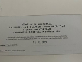 Lahjaseteli Nokian Edeniin, Keikat, konsertit ja tapahtumat, Matkat ja liput, Tampere, Tori.fi