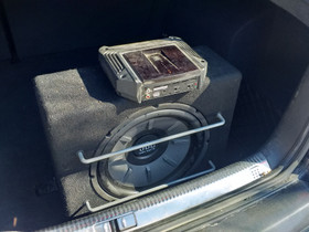 Subwoofer ja vahvistin, Autostereot ja tarvikkeet, Auton varaosat ja tarvikkeet, Mynämäki, Tori.fi Subwoofer ja vahvistin, Autostereot ja tarvikkeet, Auton varaosat ja tarvikkeet, Mynämäki, Tori.fi