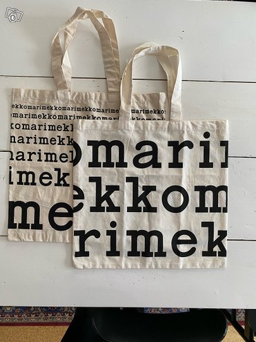 Setti 2kpl: Marimekko logokassit UUDET, ...