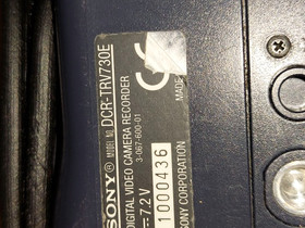 Sony DCR-TRV730E Digital 8 videokamera, Muu valokuvaus, Kamerat ja valokuvaus, Heinola, Tori.fi Sony DCR-TRV730E Digital 8 videokamera, Muu valokuvaus, Kamerat ja valokuvaus, Heinola, Tori.fi