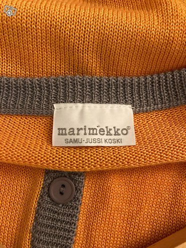 Marimekko Samu-Jussi Koski neuletakki M-L, ...