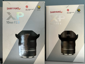 Samyang XP 10mm ja 14mm objektiivit Canon EF, Objektiivit, Kamerat ja valokuvaus, Kuopio, Tori.fi Samyang XP 10mm ja 14mm objektiivit Canon EF, Objektiivit, Kamerat ja valokuvaus, Kuopio, Tori.fi