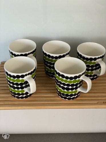 Marimekko Siirtolapuutarha 2,5dl vihreä, ...