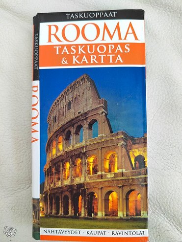 Taskuopas ja kartta Rooma, Harr...
