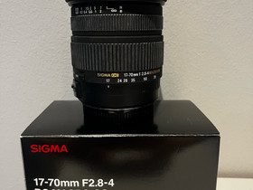 Sigma 17-70mm F2.8-4 DC Macro OS, Objektiivit, Kamerat ja valokuvaus, Rovaniemi, Tori.fi