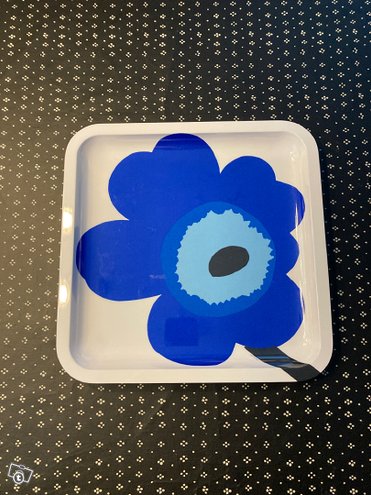 Marimekko Unikko tarjoilulautanen, ...