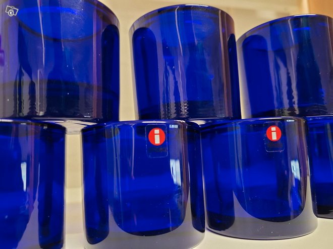 Iittala Marimekko Kivi Tuikku Koboltin sininen,...