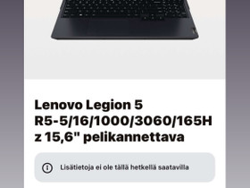 Lenovo pelitietokone, Kannettavat, Tietokoneet ja lisälaitteet, Ypäjä, Tori.fi Lenovo pelitietokone, Kannettavat, Tietokoneet ja lisälaitteet, Ypäjä, Tori.fi