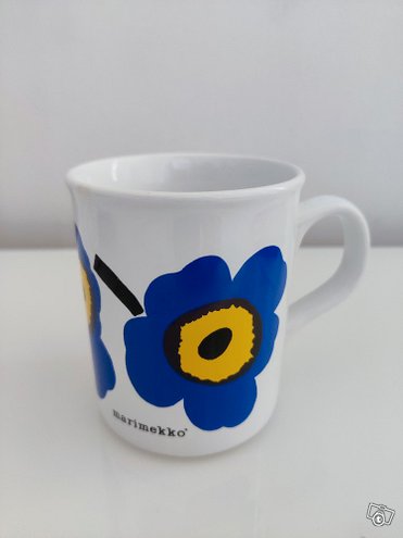 Marimekko Unikko -muki sininen, ...