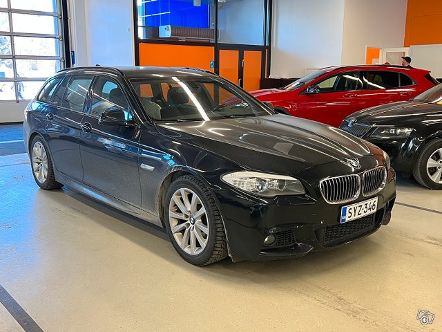 BMW 520 F11 Touring 520d A M-Sport * Business Navi / Shadowline /  Vetokoukku / Cruise / Xenon / Hifi * | Myydään | Tori Autot | Tori