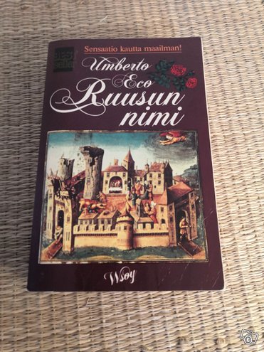 Umberto Eco, Ruusun nimi, Kauno...