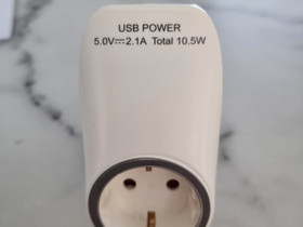 Pistorasia-adapteri 2x USB, Sähkötarvikkeet, Rakennustarvikkeet ja työkalut, Paltamo, Tori.fi Pistorasia-adapteri 2x USB, Sähkötarvikkeet, Rakennustarvikkeet ja työkalut, Paltamo, Tori.fi