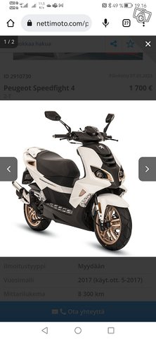 Peugeot speedfight 4 2-T, kuva 1