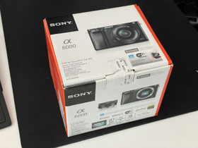 Sony A6000 alkuperäinen laatikko, Muu valokuvaus, Kamerat ja valokuvaus, Helsinki, Tori.fi