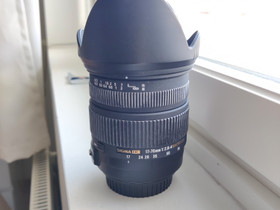 Sigma 17-70mm f/2.8-4 Canon, Objektiivit, Kamerat ja valokuvaus, Kotka, Tori.fi