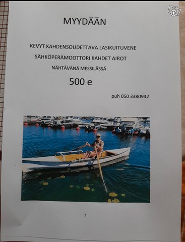 2istuttava vene, kuva 1