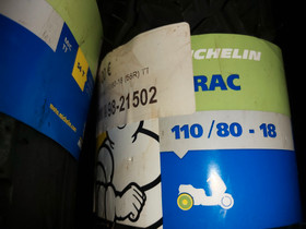 Michelin Sirac 90/90-21 ja 110/80-18, Renkaat, Mototarvikkeet ja varaosat, Siilinjärvi, Tori.fi
