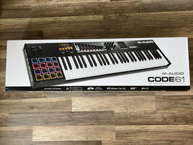 M Audio Code 61, Muu musiikki ja soittimet, Musiikki ja soittimet, Kajaani, Tori.fi M Audio Code 61, Muu musiikki ja soittimet, Musiikki ja soittimet, Kajaani, Tori.fi