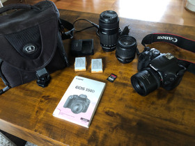 Canon EOS 550D + tarvikkeet, Kamerat, Kamerat ja valokuvaus, Pori, Tori.fi