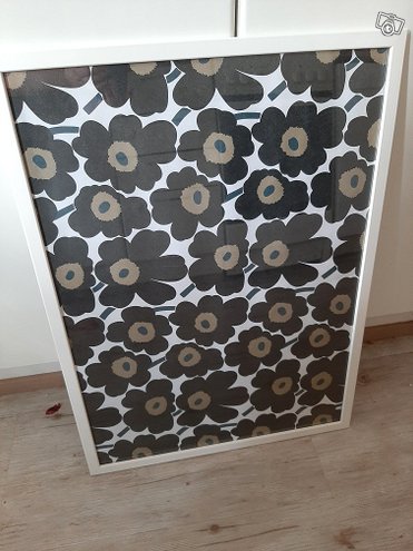 Marimekko unikko taulu fiskbo kehys, ...