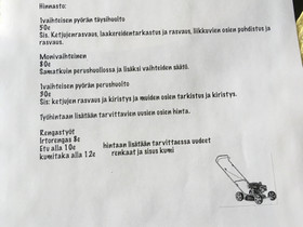 Huolto ja korjaus, Palvelut, Kouvola, Tori.fi