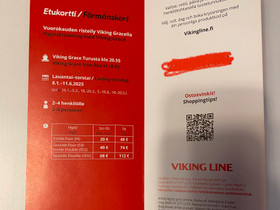 Viking line etukortti, Matkat, risteilyt ja lentoliput, Matkat ja liput, Turku, Tori.fi Viking line etukortti, Matkat, risteilyt ja lentoliput, Matkat ja liput, Turku, Tori.fi