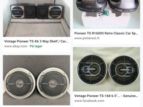 Pioneer retro kaiuttimet, TS malli, Autostereot ja tarvikkeet, Auton varaosat ja tarvikkeet, Jomala, Tori.fi Pioneer retro kaiuttimet, TS malli, Autostereot ja tarvikkeet, Auton varaosat ja tarvikkeet, Jomala, Tori.fi