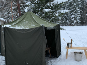 Saunateltta Savotta Hiisi 4, Ulkoilu ja retkeily, Urheilu ja ulkoilu, Kokkola, Tori.fi Saunateltta Savotta Hiisi 4, Ulkoilu ja retkeily, Urheilu ja ulkoilu, Kokkola, Tori.fi