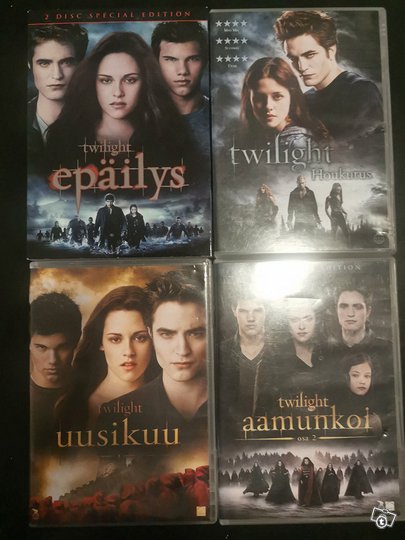 Twilight paketti, Elokuvat, ...