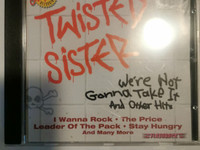 Twisted Sister Hits CD