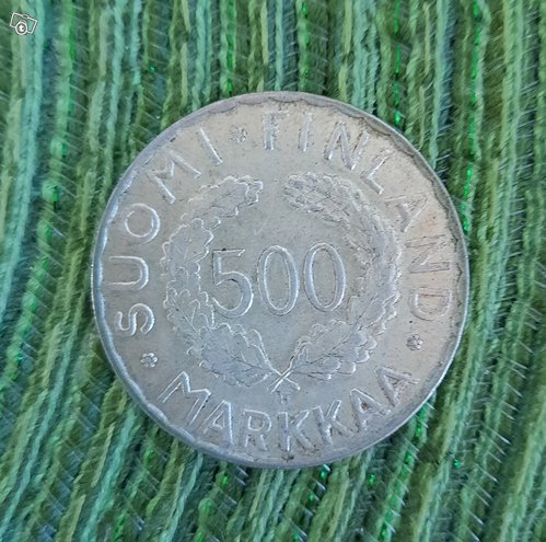 Suomi kolikko Olympia 1952 , Ra...