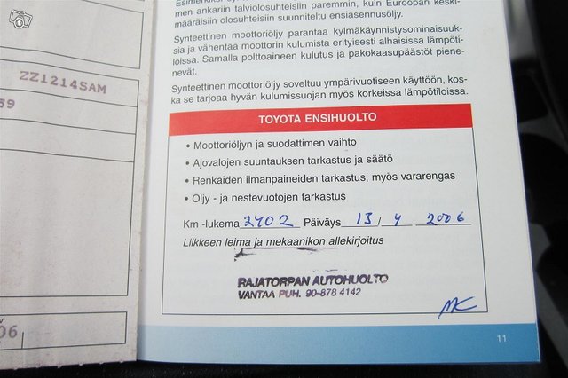 Toyota Corolla 20
