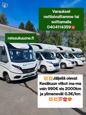 Luxus matkailuauto detleffs asuntoauto Jyväskylä, kuva 1