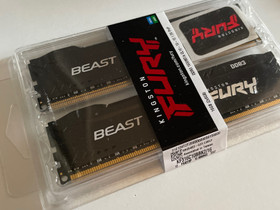 Kingston FURY Beast DDR3 1600MHz 16gt (2x8gt), Komponentit, Tietokoneet ja lisälaitteet, Kouvola, Tori.fi