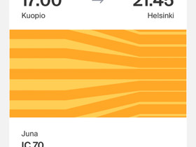 11.5 Kuopio-Helsinki, Matkat, risteilyt ja lentoliput, Matkat ja liput, Kuopio, Tori.fi 11.5 Kuopio-Helsinki, Matkat, risteilyt ja lentoliput, Matkat ja liput, Kuopio, Tori.fi