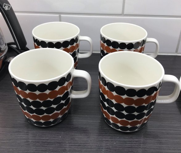 Marimekko Oiva Unikko muki 4dl, ...