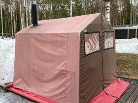 Telttasaunan teltta + kiuas + lämminvesi säiliö, Ulkoilu ja retkeily, Urheilu ja ulkoilu, Mikkeli, Tori.fi Telttasaunan teltta + kiuas + lämminvesi säiliö, Ulkoilu ja retkeily, Urheilu ja ulkoilu, Mikkeli, Tori.fi