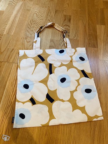 Marimekko Unikko kangaskassi, L...