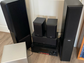 Kotiteatteri 5.1, Vahvistin Sony STR-DG520, Muu musiikki ja soittimet, Musiikki ja soittimet, Joensuu, Tori.fi Kotiteatteri 5.1, Vahvistin Sony STR-DG520, Muu musiikki ja soittimet, Musiikki ja soittimet, Joensuu, Tori.fi