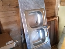 Tiskiallas ja keittiötaso, Keittiöt, Rakennustarvikkeet ja työkalut, Lieksa, Tori.fi Tiskiallas ja keittiötaso, Keittiöt, Rakennustarvikkeet ja työkalut, Lieksa, Tori.fi