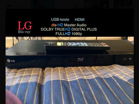 Blu-ray -soitin LG, Kotiteatterit ja DVD-laitteet, Viihde-elektroniikka, Hartola, Tori.fi