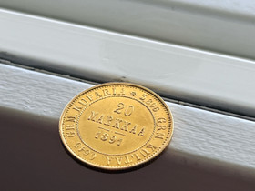 20 markkaa 1891, Rahat ja mitalit, Keräily, Hamina, Tori.fi 20 markkaa 1891, Rahat ja mitalit, Keräily, Hamina, Tori.fi