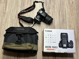 Canon Eos 1100D + 18-55mm IS II kit, Kamerat, Kamerat ja valokuvaus, Mikkeli, Tori.fi
