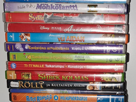 Lasten DVD pkt, Elokuvat, Savitaipale, Tori.fi