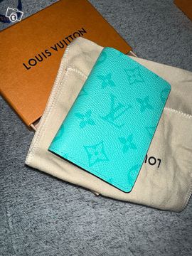 Louis Vuitton Pocket Organizer M30893 Tiffany Blue Miami Green