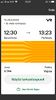 Savonlinna - Helsinki junalippu 25.5.2 klo 12.30