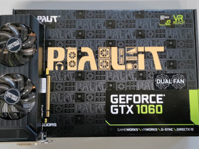 Palit GeForce GTX 1060 6GB, Komponentit, Tietokoneet ja lisälaitteet, Loppi, Tori.fi Palit GeForce GTX 1060 6GB, Komponentit, Tietokoneet ja lisälaitteet, Loppi, Tori.fi